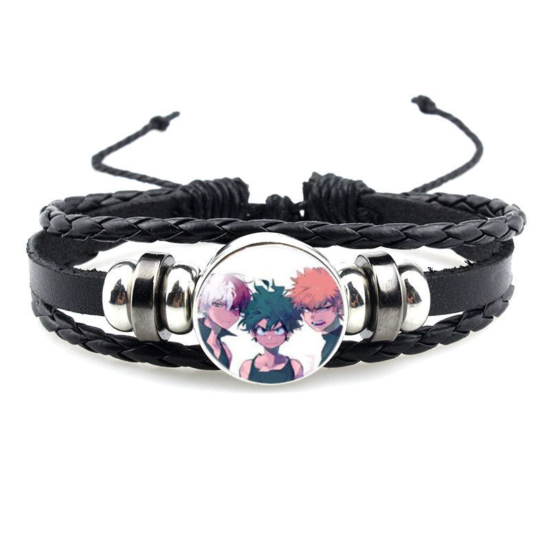 Trendy Anime Adjustable Rope Bracelet