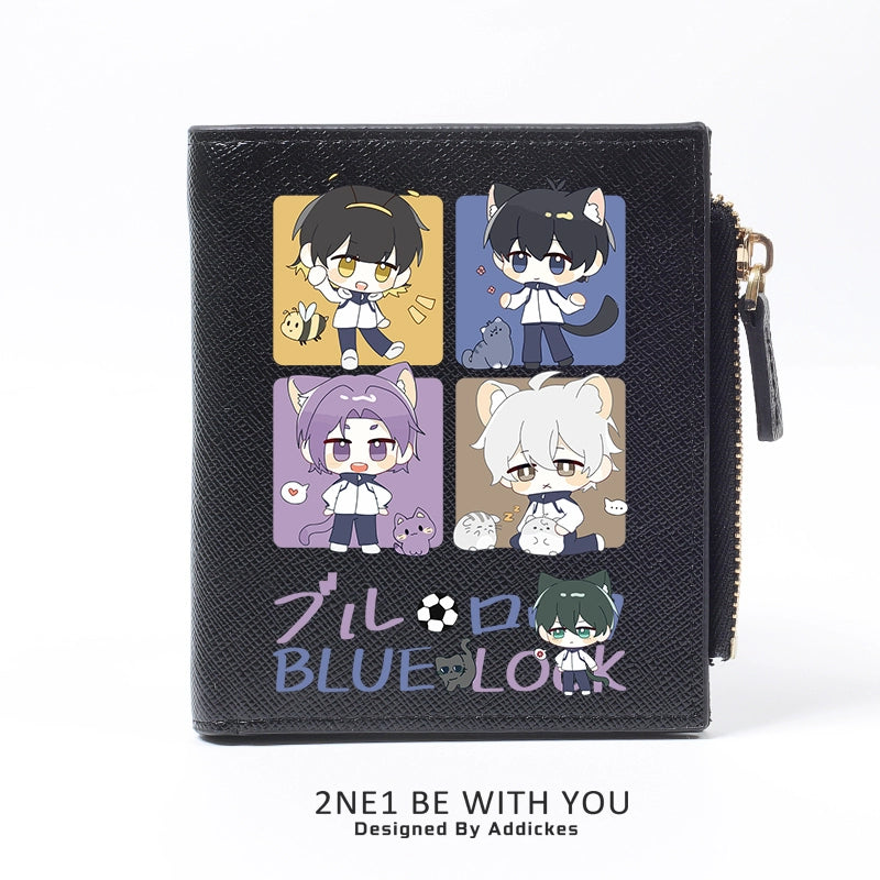 Manga Anime PU Zipper Wallet