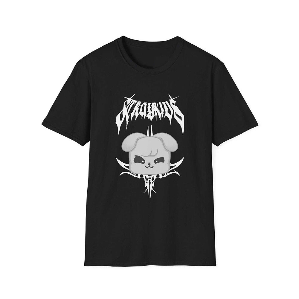 KPOP Cartoon Short-sleeved T-shirt