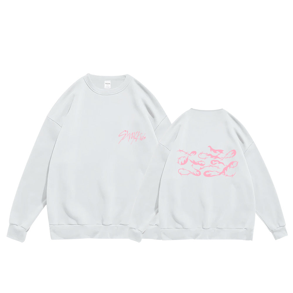 SKZ Album Do It Logo Crew Neck Sweatshirt Top