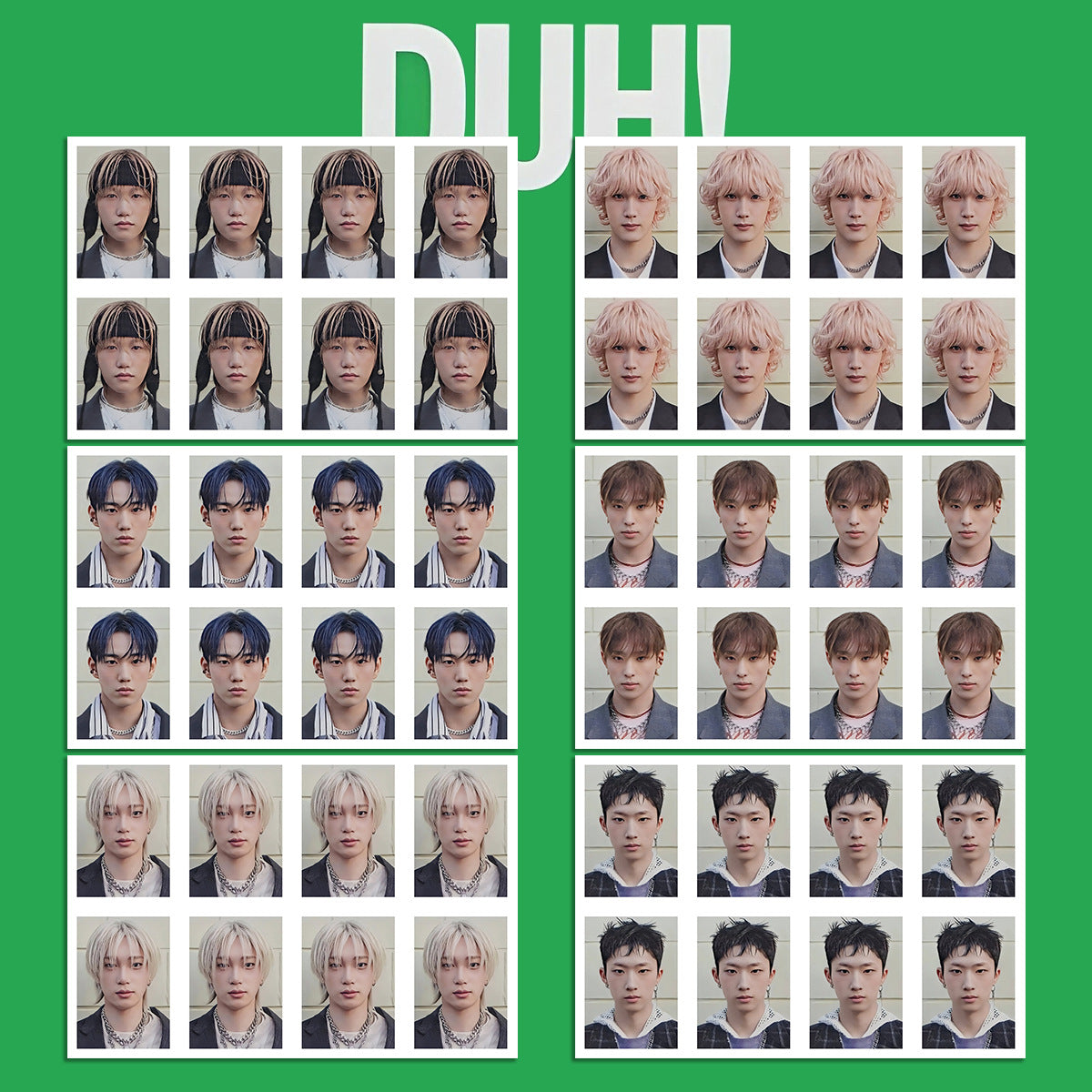 KPOP Album DUH ID Photo