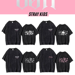 Vintage SKZ Album DOIT Washed T-shirt