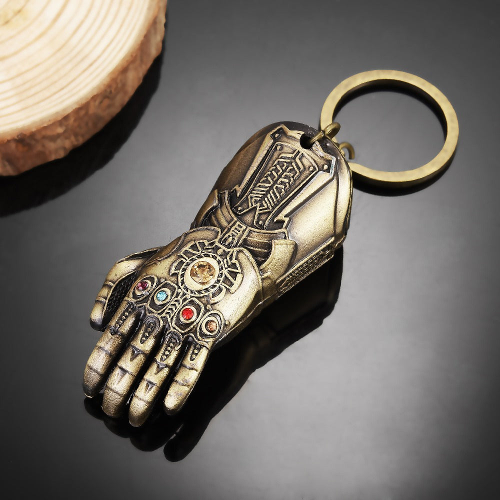 Thanos Infinity Gauntlet Keychain Pendant