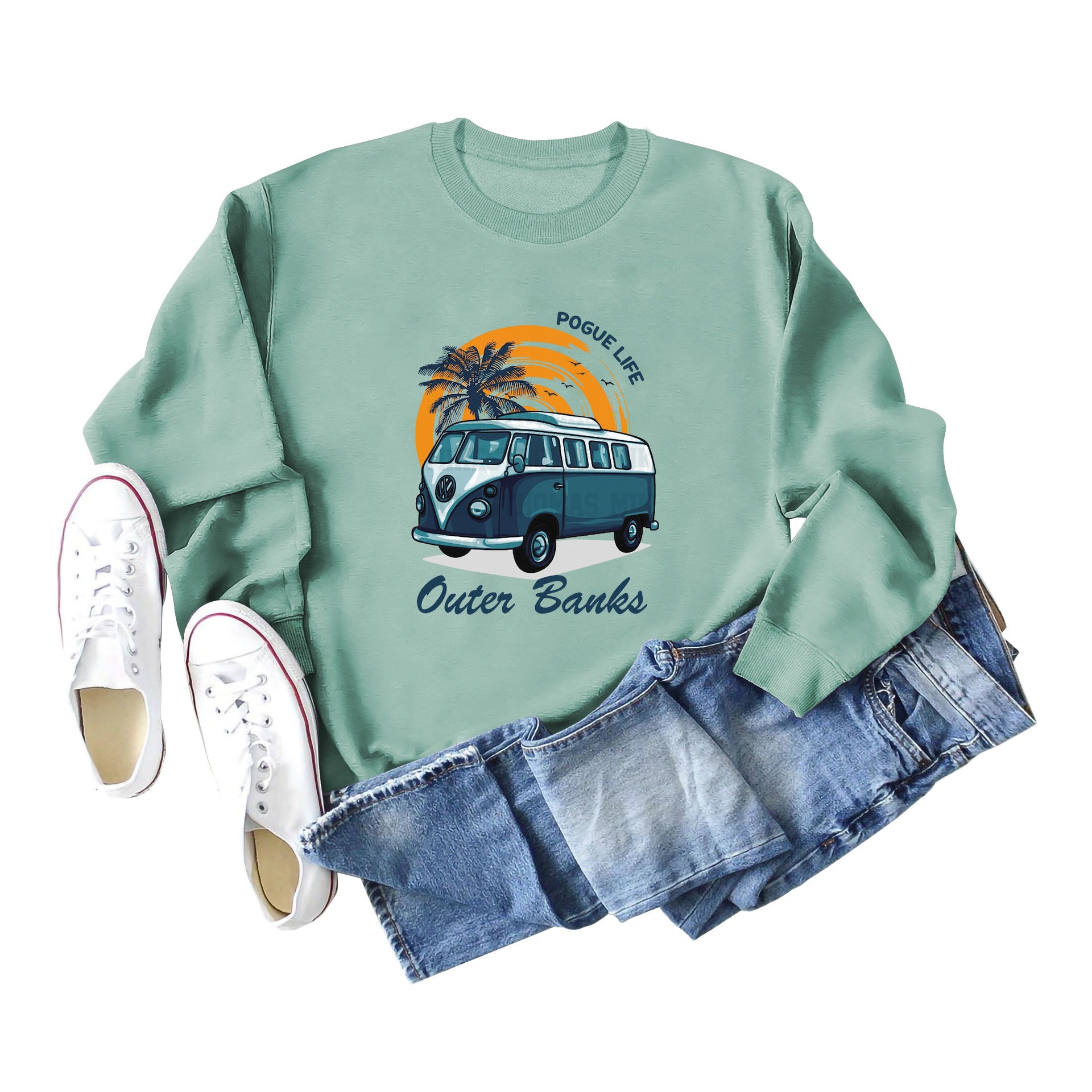 Leisure Pogue Life Crew Neck Sweatshirt