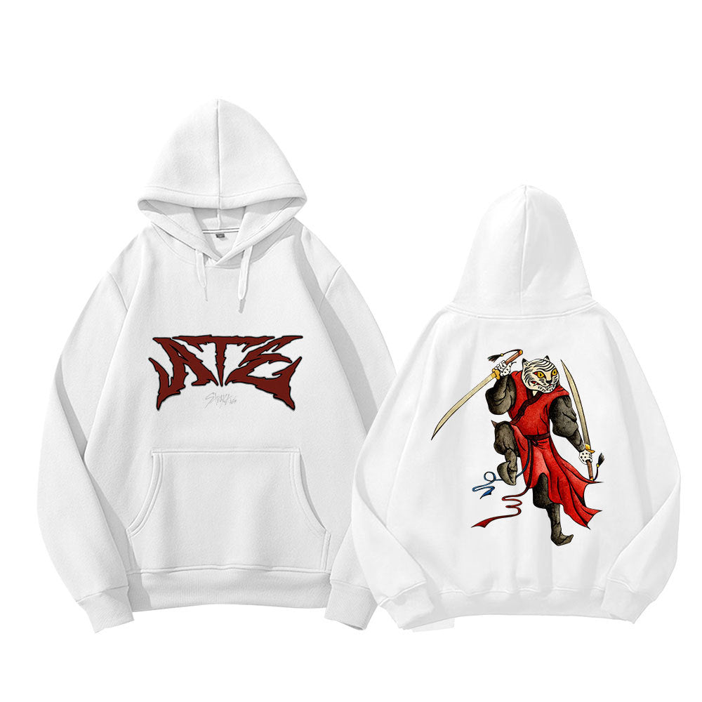 Women's Kpop ATE Logo Printed Hoodie