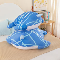 Cute Game Whale Plush Doll Pillow