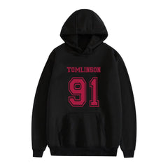 Unisex Louis Graphic Loose Pullover Hoodie