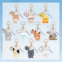 KPOP Cartoon Zeroni Keychain Bag Pendant