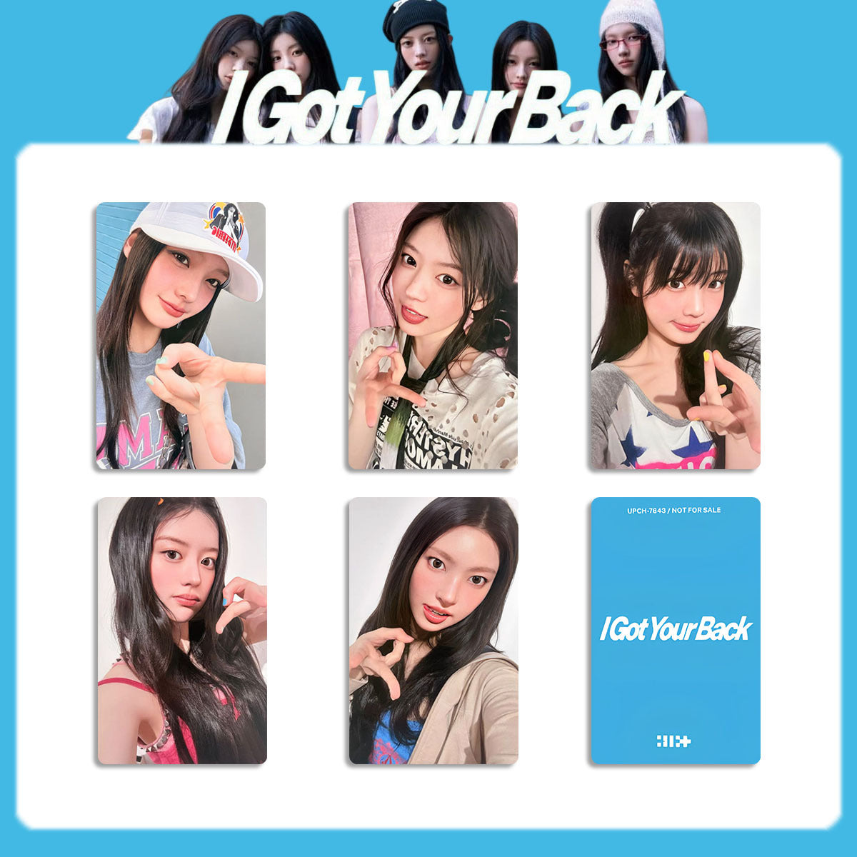 ILLIT I Got Your Back Photocard Set Special Edition