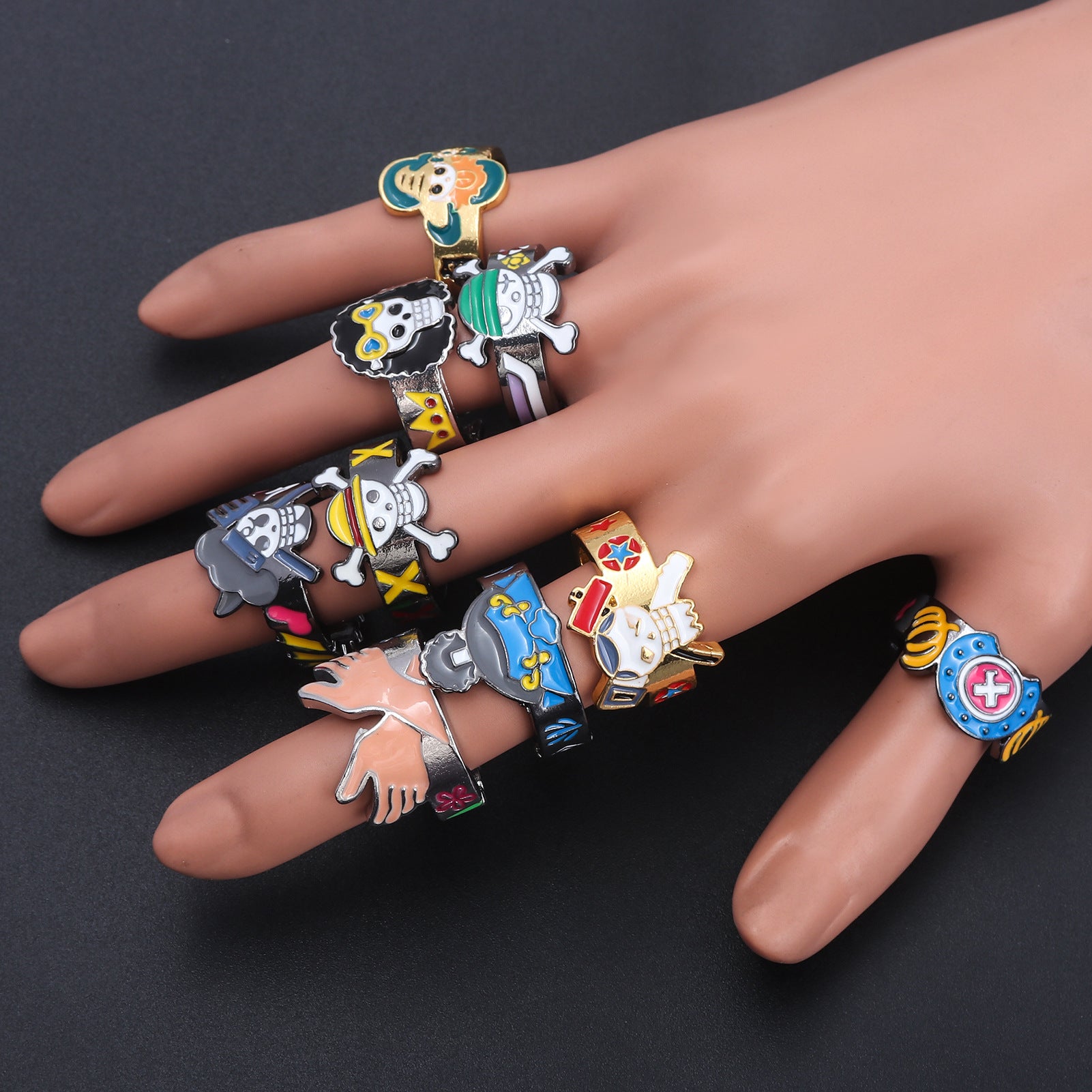 Straw Hat Luffy Anime Cos Ring
