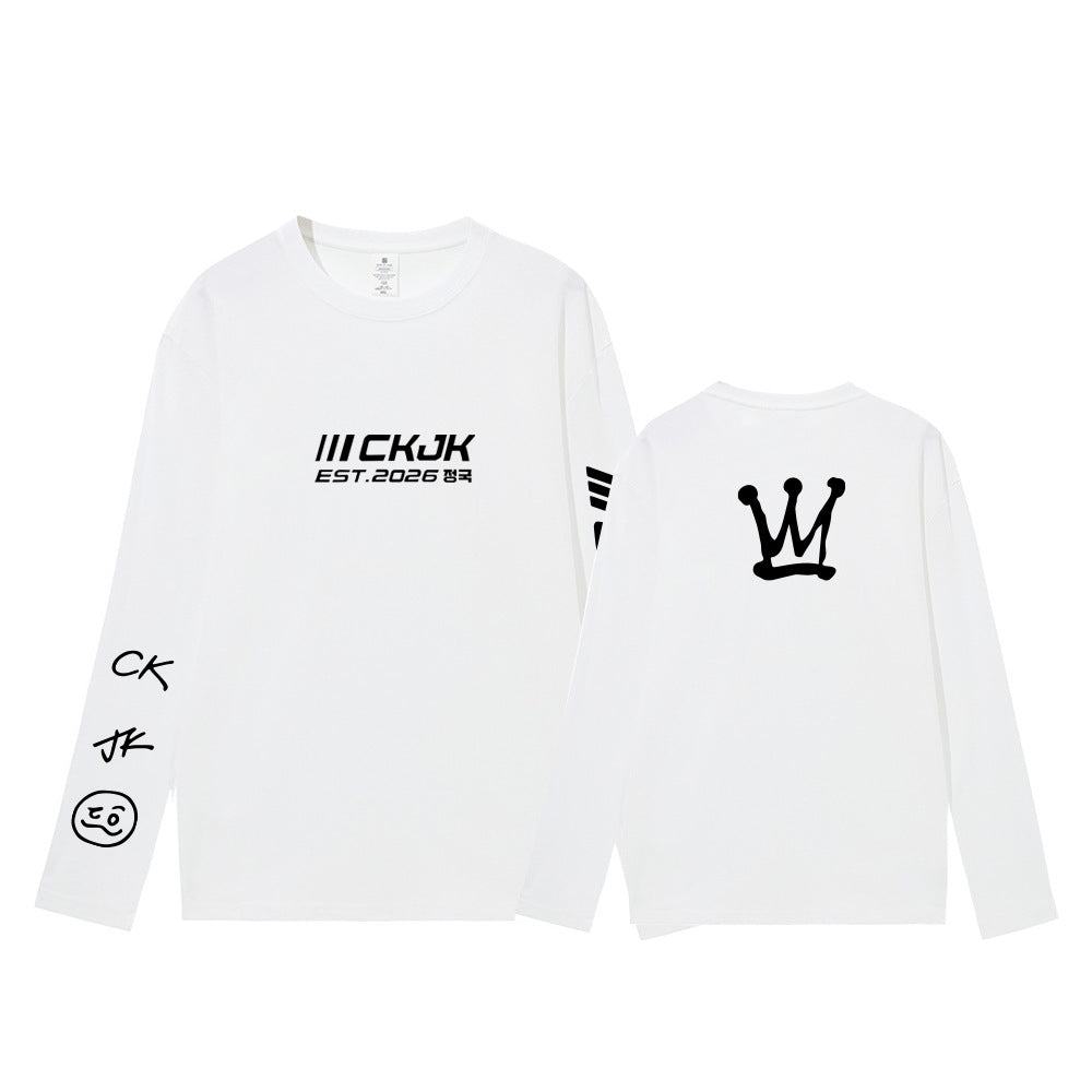 JK LOGO Long-sleeved T-shirt