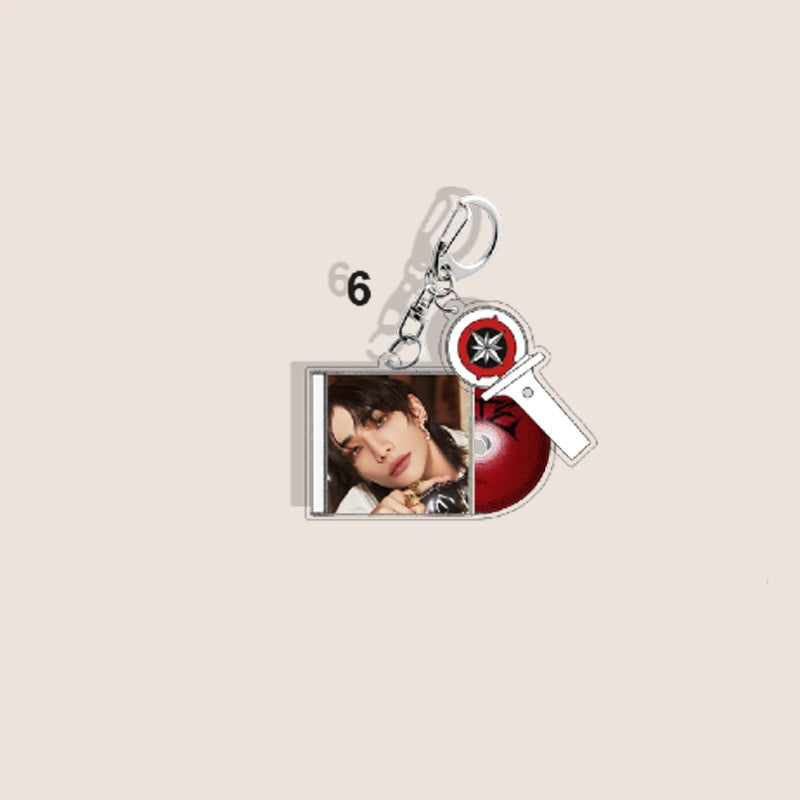 KPOP Album Acrylic Keychain Pendant