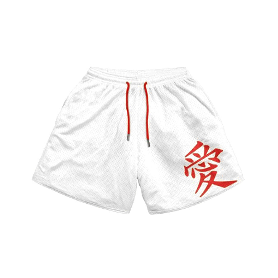 Men's Anime Digital Printed Beach Shorts