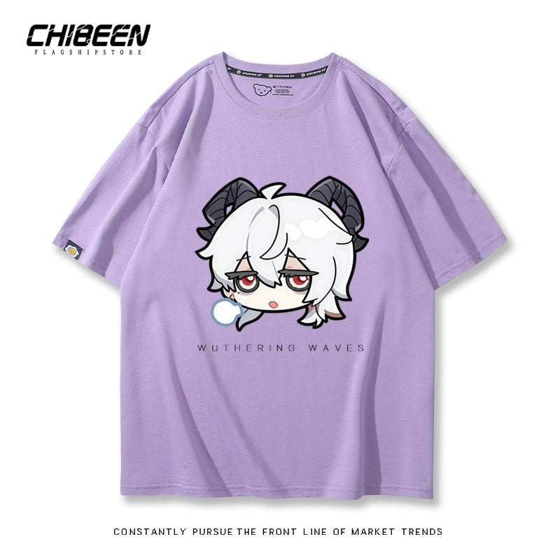 Versatile Game Emoji Short-sleeved T-shirt