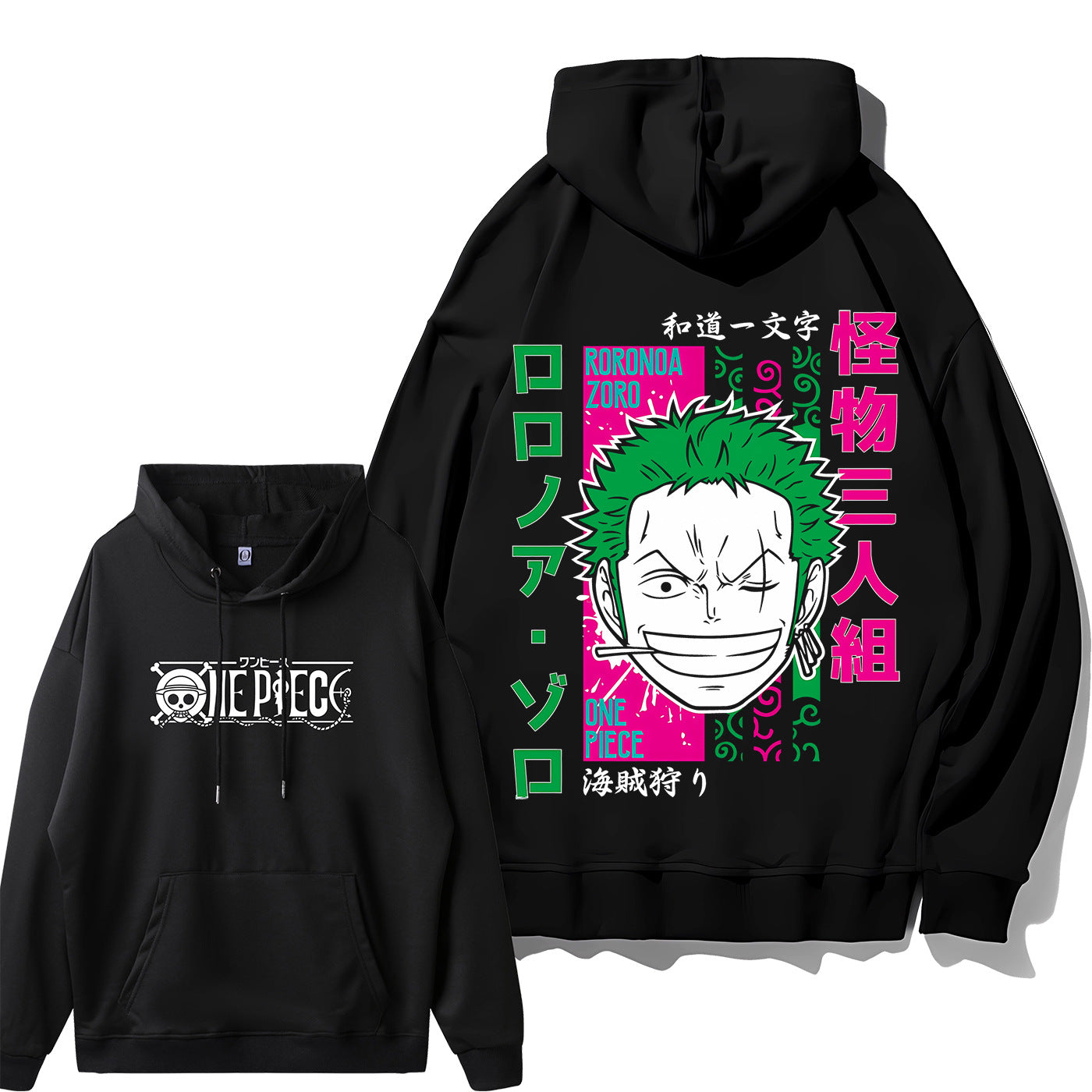 Unisex Straw Hat Luffy Loose Hoodie