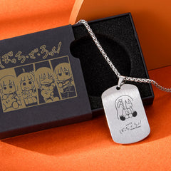 Bocchi Tag Pendant Titanium Steel Necklace
