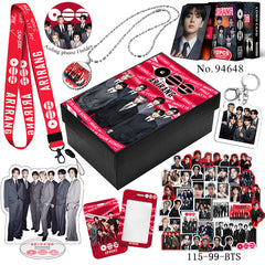 BTS ARIRANG Album Keychain Photocard Sticker Gift Box