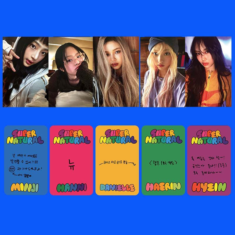 NJZ SUPERNATURAL Photocard Exclusive Edition