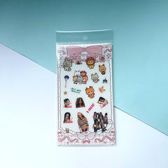 KPOP Creative Luggage Stickers 2pcs