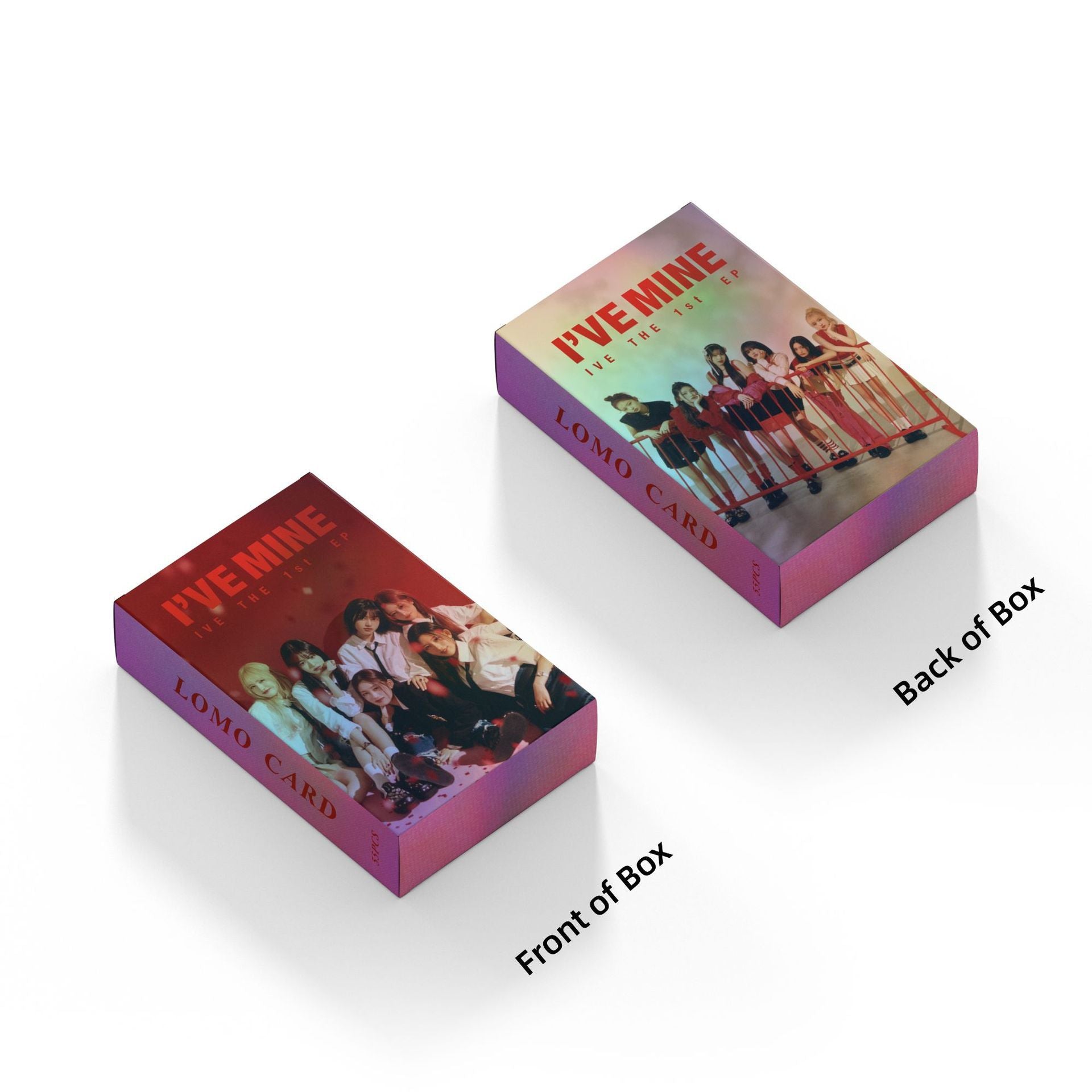 Kpop 55 Pcs LOMO Photocards