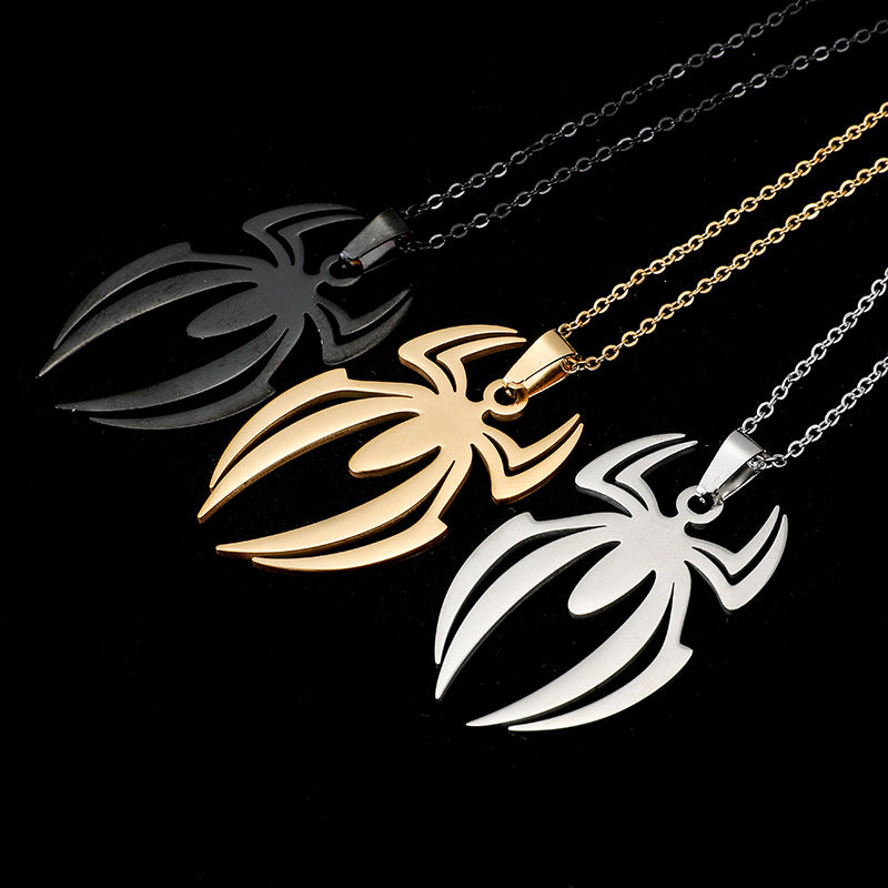 Chic Spider Stainless Steel Necklace