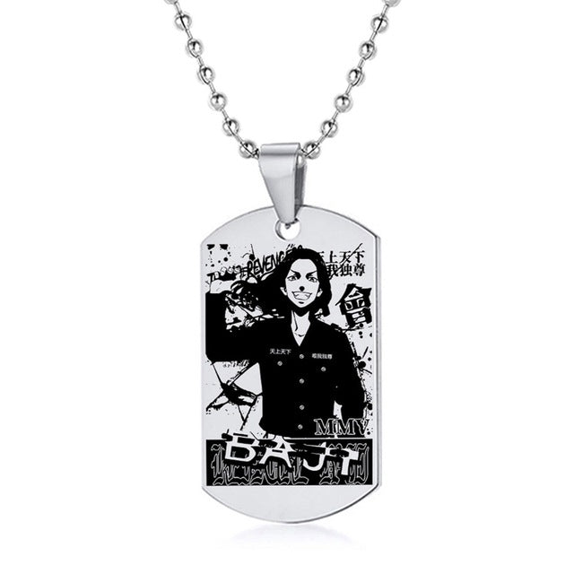 Trendy Anime Stainless Steel Necklace