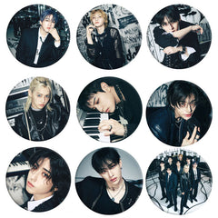 SKZ "dominATE SEOUL" Badge Mirror Keychain