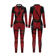 Deadpool and Wolverine Digital Print Cosplay Bodysuit