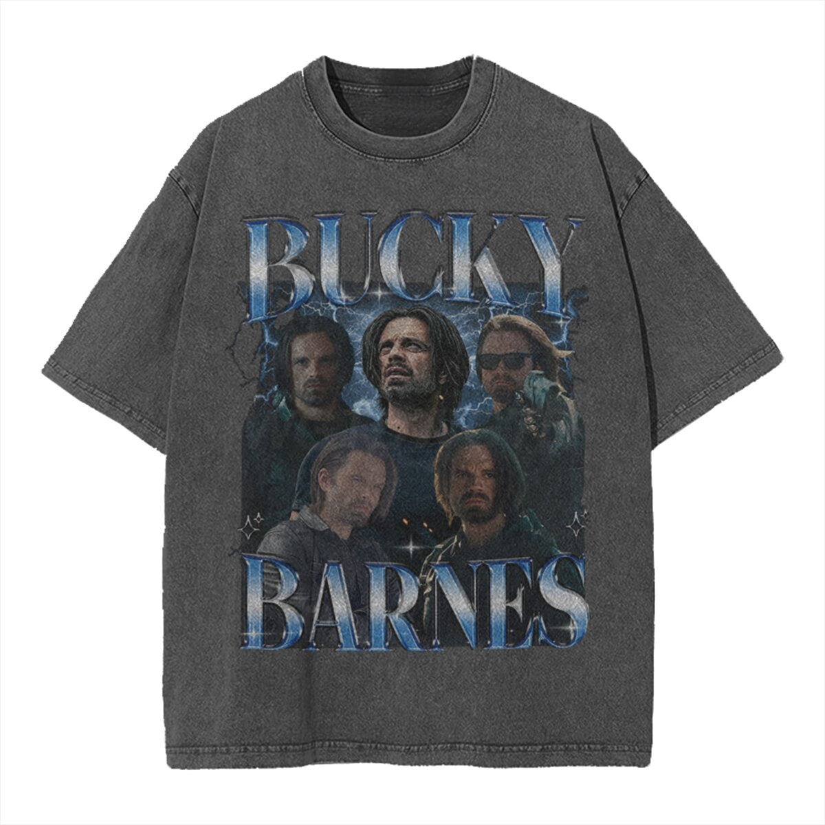 Unisex Retro Bucky Yelena Washed Loose Top