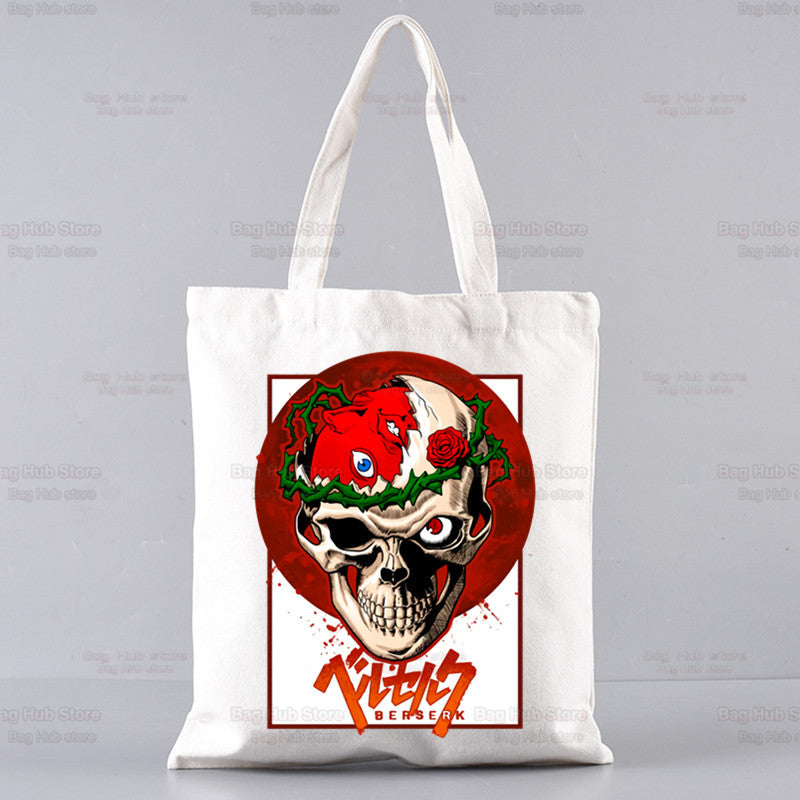 Guts Anime Printed Canvas Tote Bag