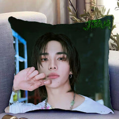 Hyun Jin Double-sided Throw Pillow