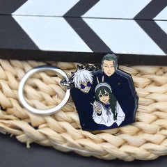 Hot Anime Metal Keychain Necklace