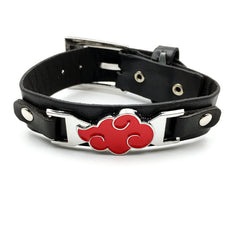 Punk Anime Leather Bracelet