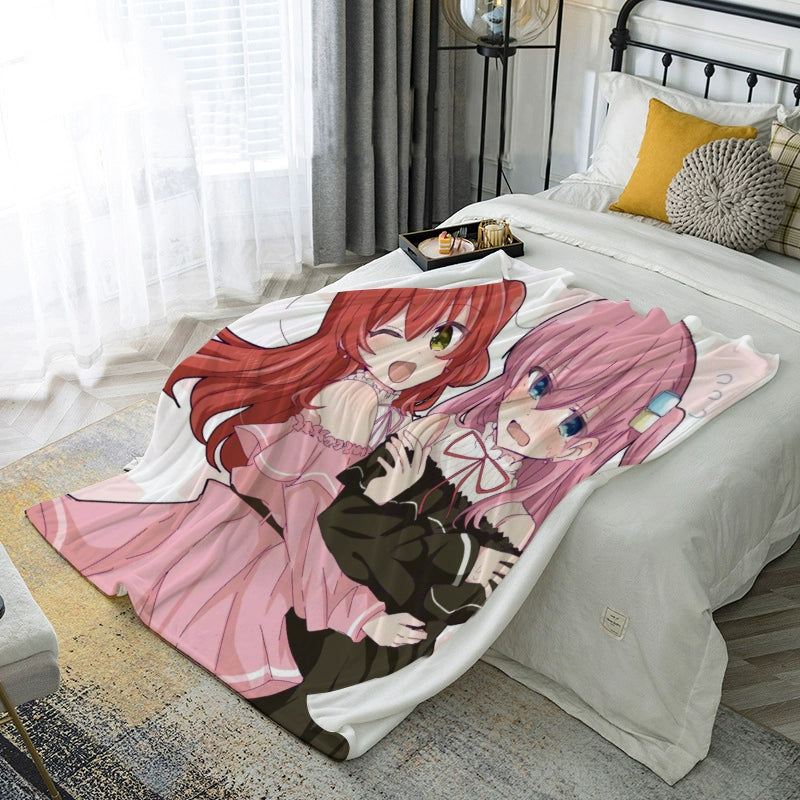 Cute Anime Flannel Blanket
