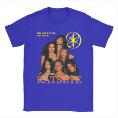 Casual Katseye Beautiful Chaos Cotton T-Shirt