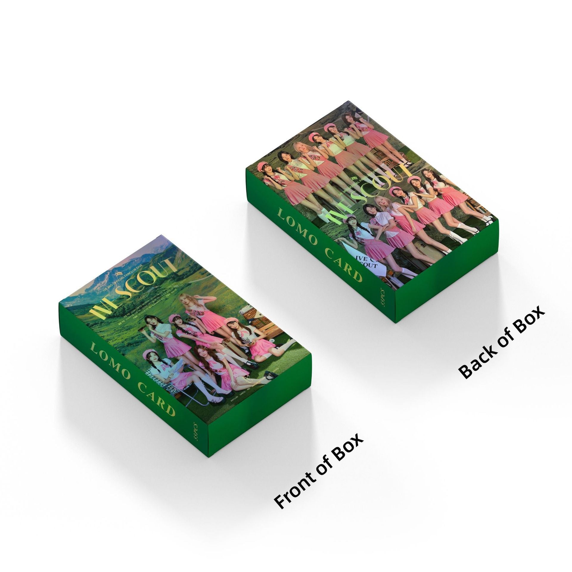 Kpop 55 Pcs LOMO Photocards