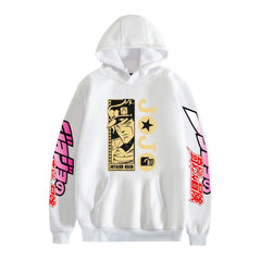 Unisex JOJO Anime Printed Pullover Hoodie