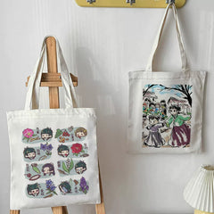 Anime Canvas Tote Bag