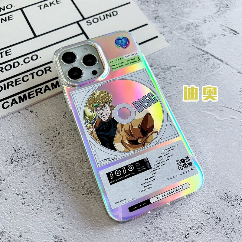 Jojo Anime Laser Phone Case