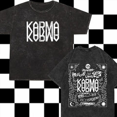 SKZ Karma TrackList Mineral Washed T-Shirt