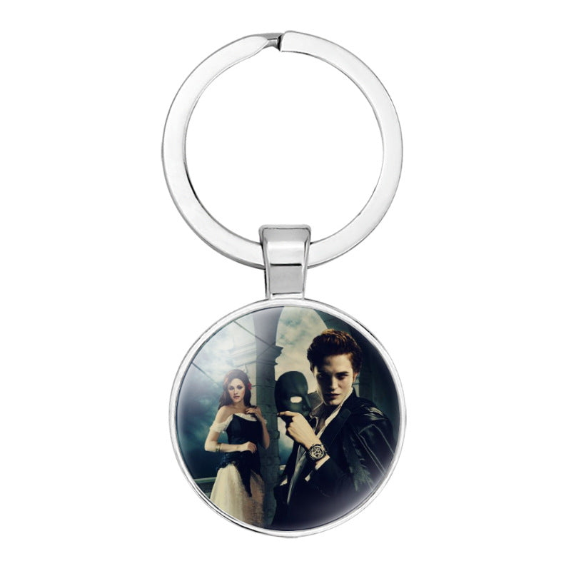 Twilight Gemstone Key Ring