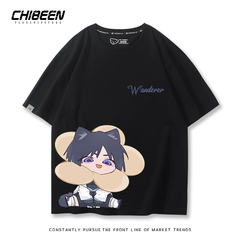 Casual Game Cotton Short Sleeve T-Shirt