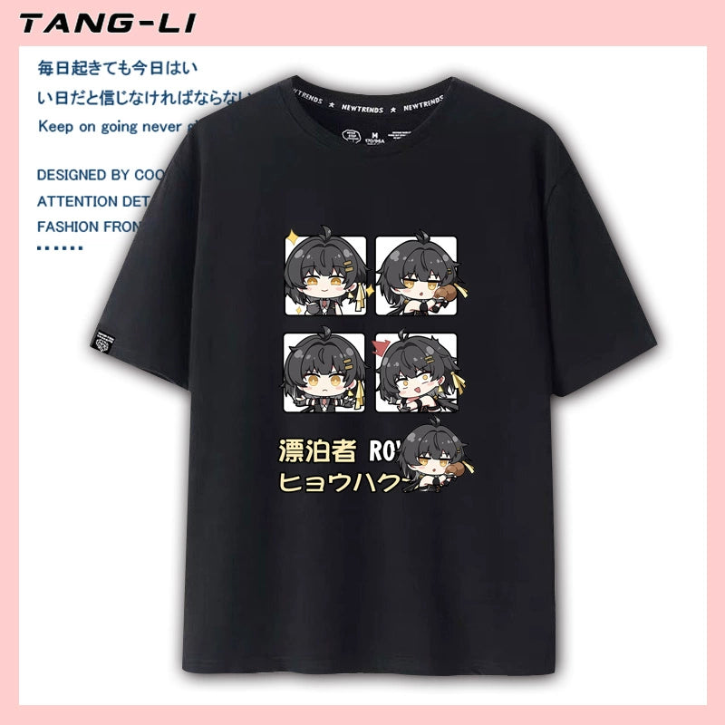 Casual Game Cotton Short Sleeve T-Shirt
