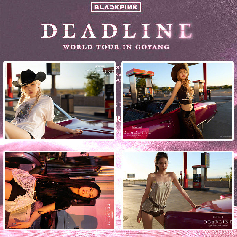 BP "DEADLINE" Tour Self-adhesive Poster Sticker