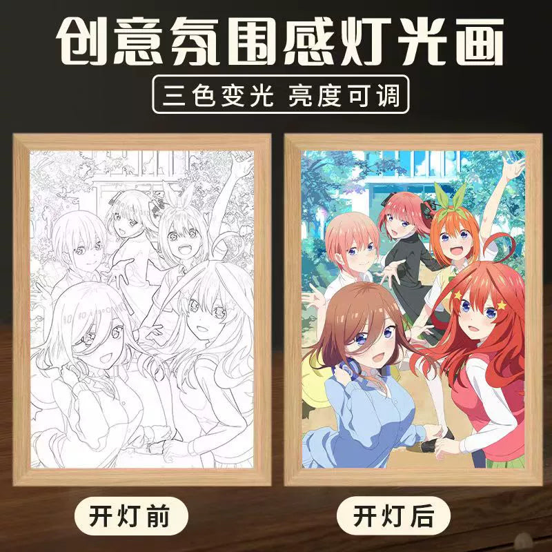 Nakano Anime Painting Ornament Night Light