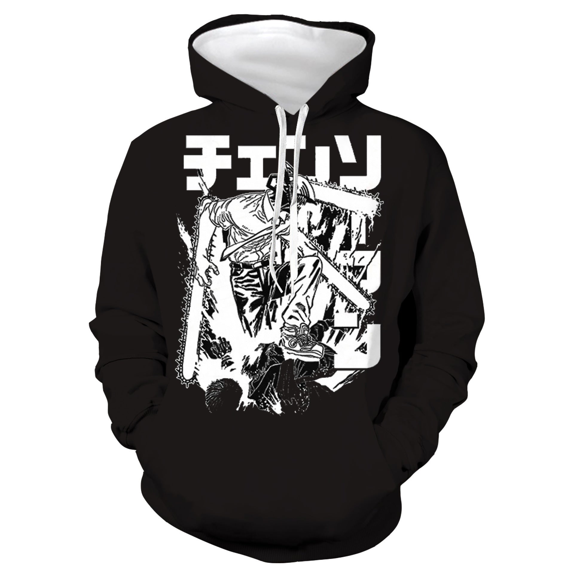 Men's Anime Digital Print Cosplay Hoodie