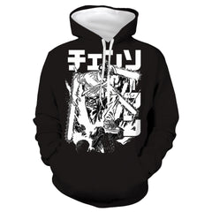 Men's Anime Digital Print Cosplay Hoodie