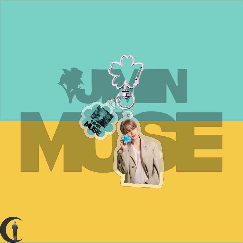 JIMIN Album Acrylic Keychain Pendant