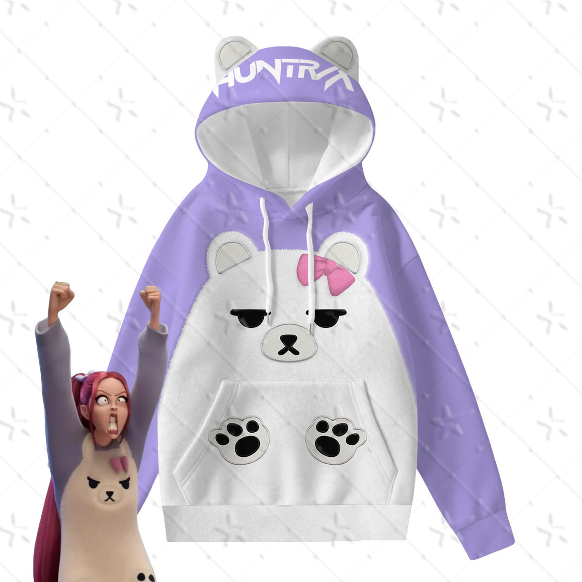 MIRA Bear Ears Cosplay Hoodie