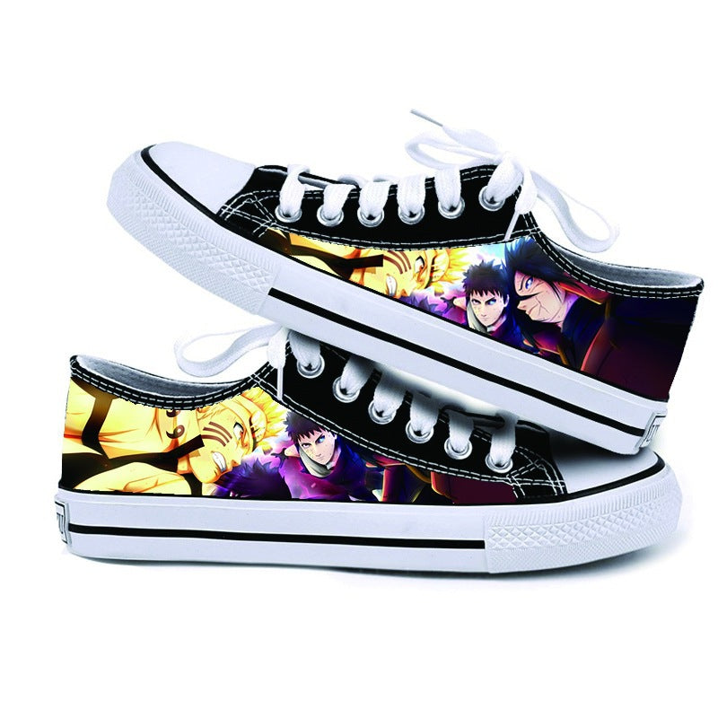 Casual Anime Low-top Canvas Shoes